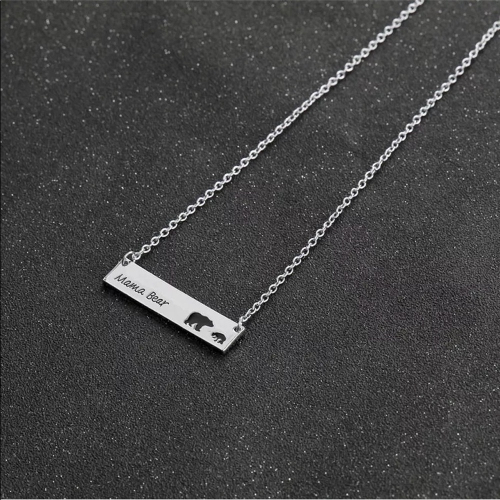 Mama bear necklace